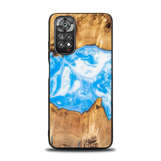 Xiaomi REDMI NOTE 11 / 11S Resin & Wood Phone Case - Synergy#A34