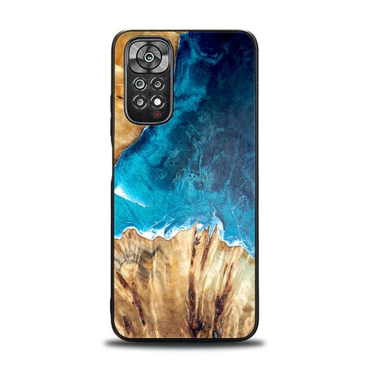 Xiaomi REDMI NOTE 11 / 11S Handyhülle aus Harz und Holz - Synergy#D126