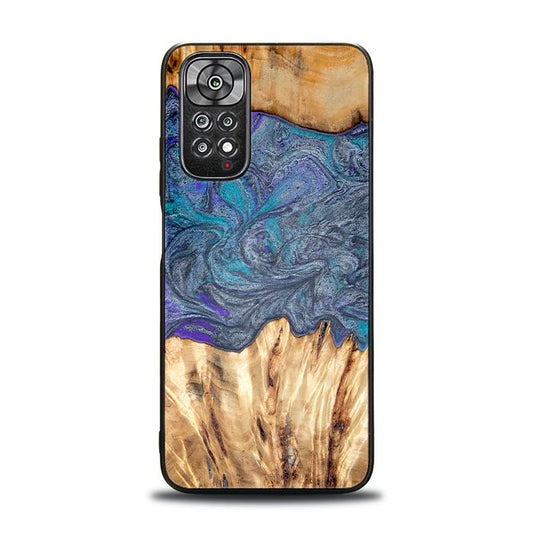 Xiaomi REDMI NOTE 11 / 11S Handyhülle aus Harz und Holz - Synergy#D132