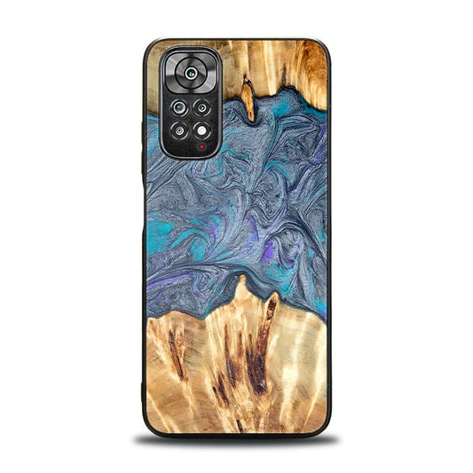 Xiaomi REDMI NOTE 11 / 11S Handyhülle aus Harz und Holz - Synergy#D135