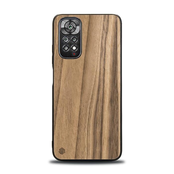 Xiaomi REDMI NOTE 11 / 11S Wooden Phone Case - Walnut